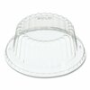 Solo Flat-Top Dome PET Plastic Lids, For 6-10 oz Containers, 3.96 in. Diameter x 1.25 in.h, Clear, 1000PK DF8-0090